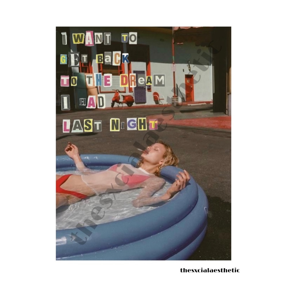 08x10 FRAMED DAYDREAM